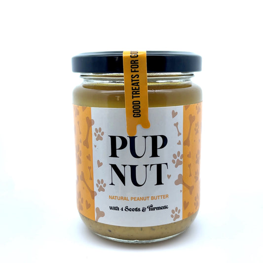 NATURAL PEANUT BUTTER WITH 4 SEEDS & TURMERIC (200g)